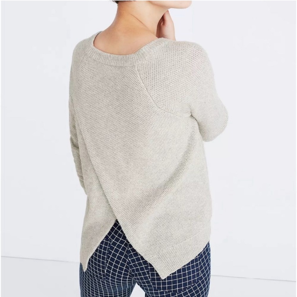 Madewell Province Cross-Back Pullover Sweater